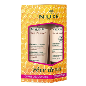 Rêve de Miel  - Duo Gourmand : Crème mains et Stick lèvres