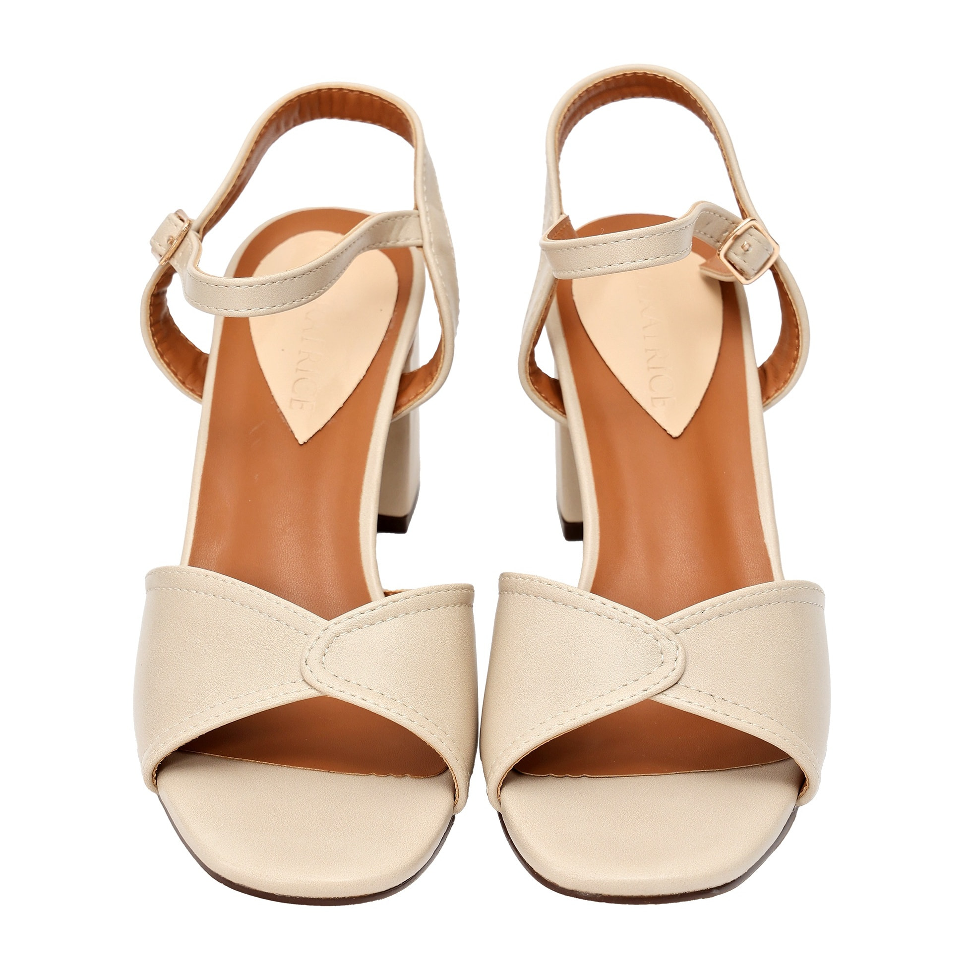 Sandali cinturino regolabile - tacco 7,5 cm