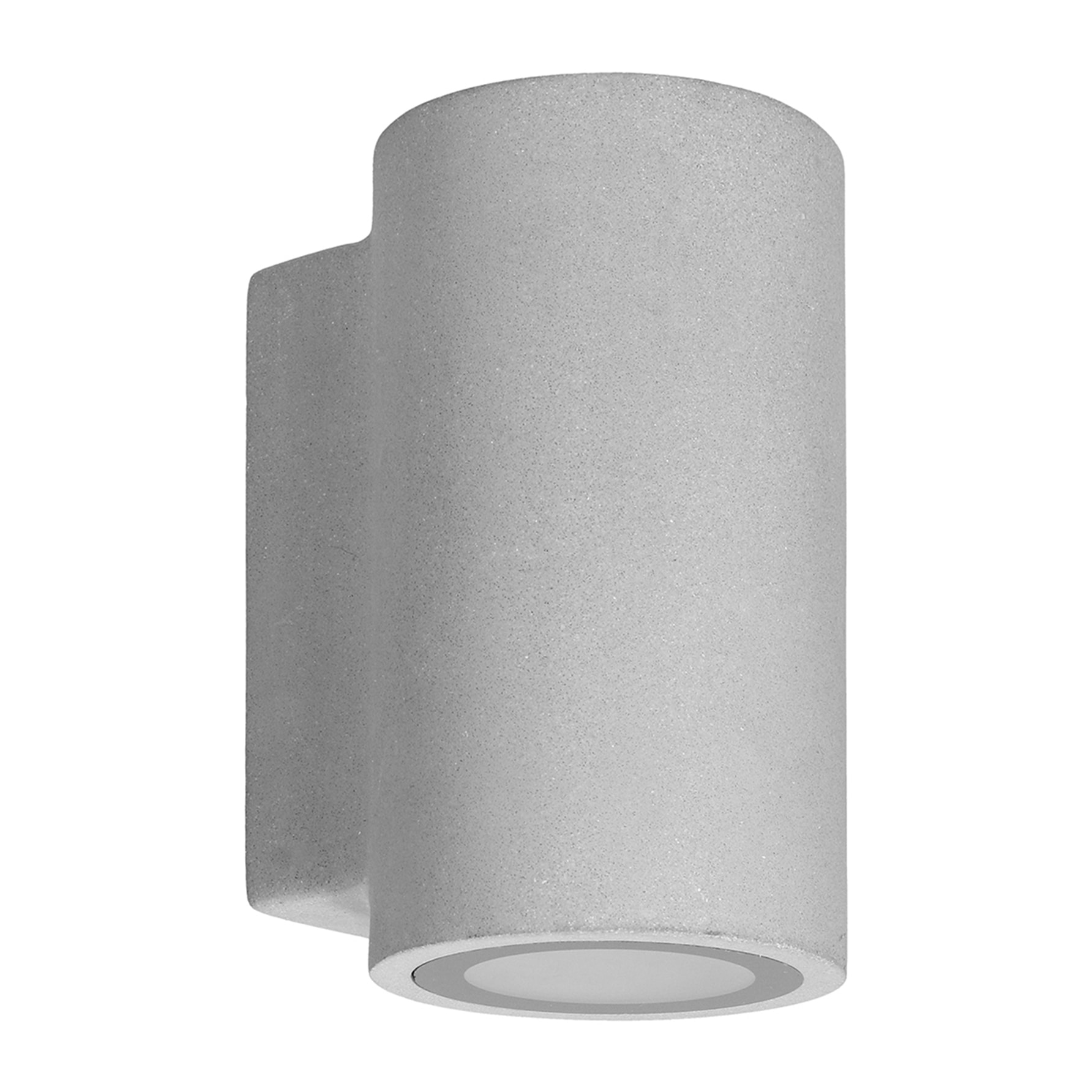 FORLIGHT Aplique de pared exteropr Rem acabado cemento IP44 8W 11 x 20 x 13cm