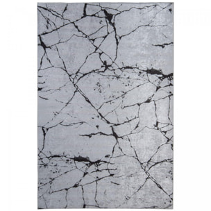 Tapis de cuisine 120x170 MARB Gris, facile d'entretien