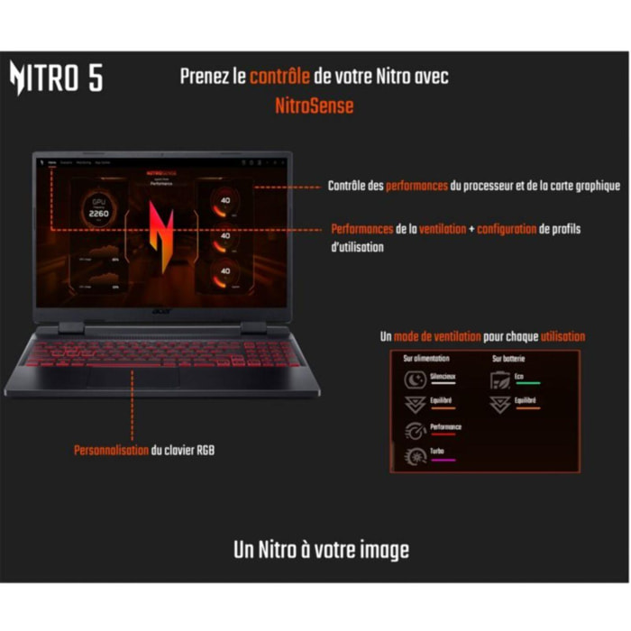 PC Gamer ACER Nitro 5 AN515-58-51LH