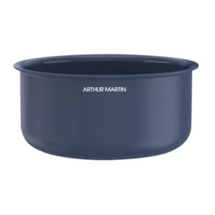 Lot de 3 casseroles bleues