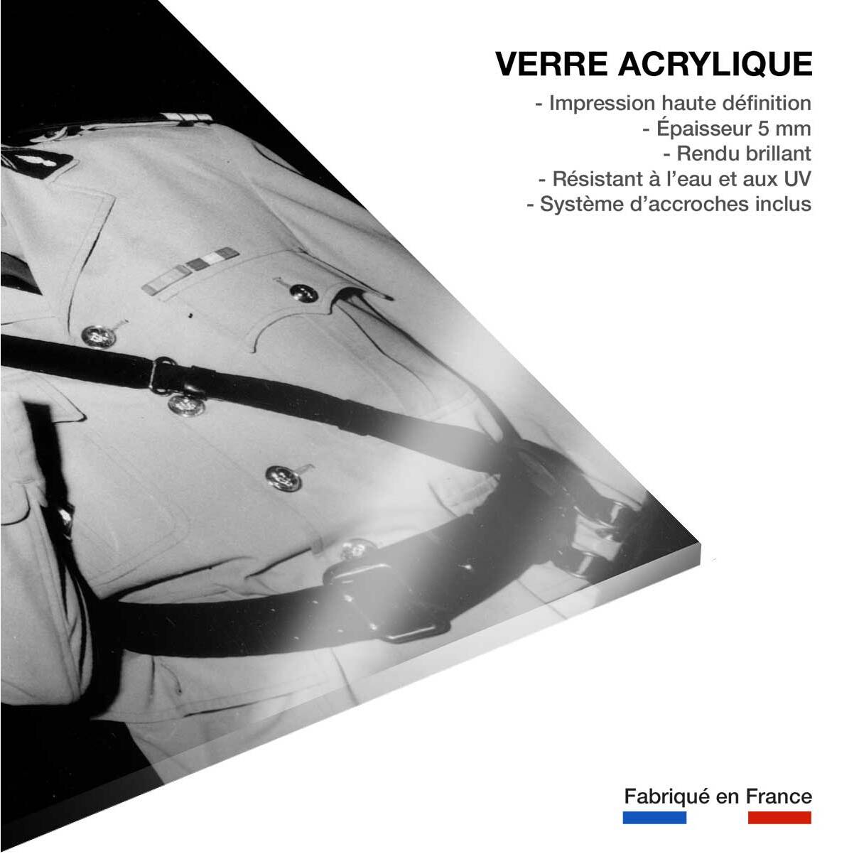 Tableau louis de funes en 1971 Tableau plexiglas