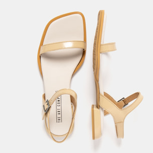 Sandalias 2000 NAPPA SHINNY CHAMPAGNE / BERGAMO color Champagne