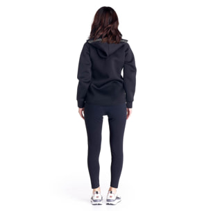 Shine On sudadera con capucha de neopreno para mujer