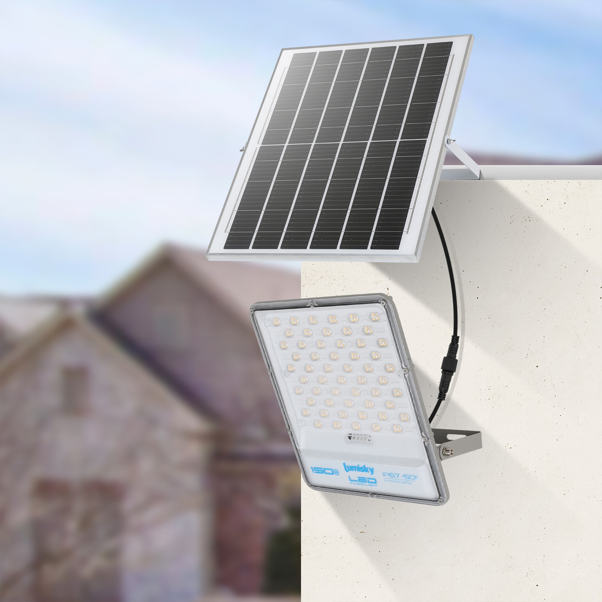 Projecteur solaire ultra TITAN 1400LM