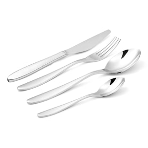 Ménagère 24 pièces en inox 18/8
