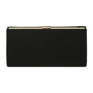 Pochette nera in tessuto