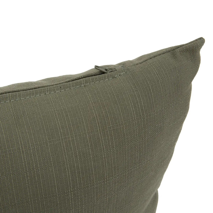 Coussin déco Korai vert laurier 40x40cm