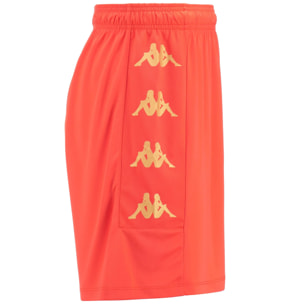 Pantaloni Corti Kappa Uomo Kappa4Football Gondo Arancione