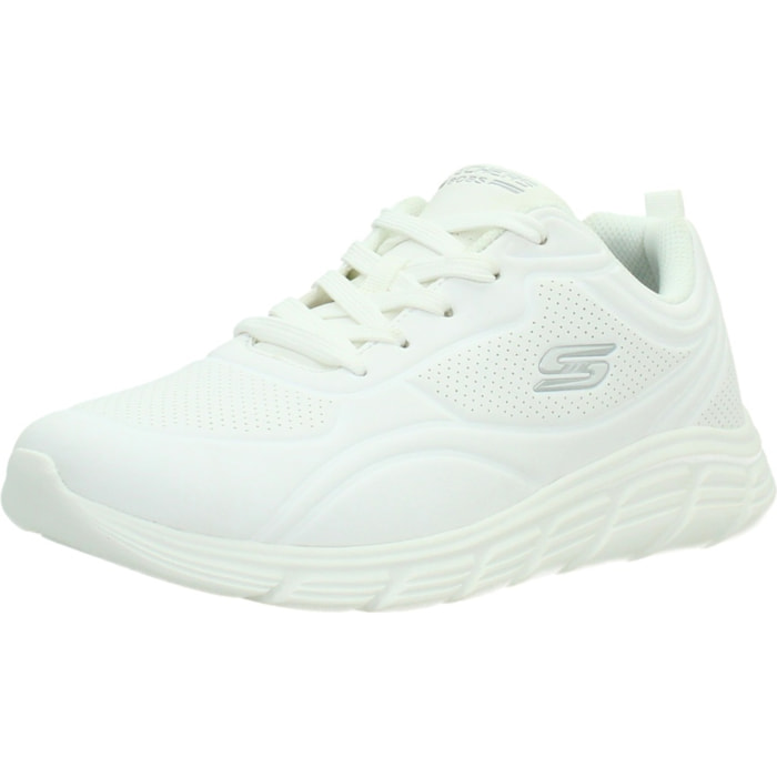 Sneakers De  Mujer Bobs B Flex Lo Cool Ease Blanco
