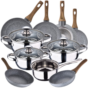 Bateria de cocina 7 piezas SAN IGNACIO