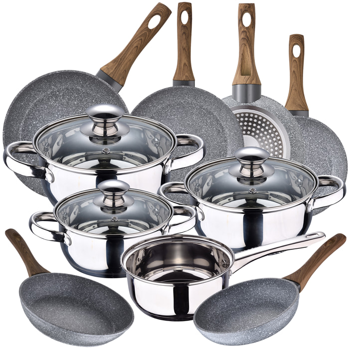 Bateria de cocina 7 piezas SAN IGNACIO