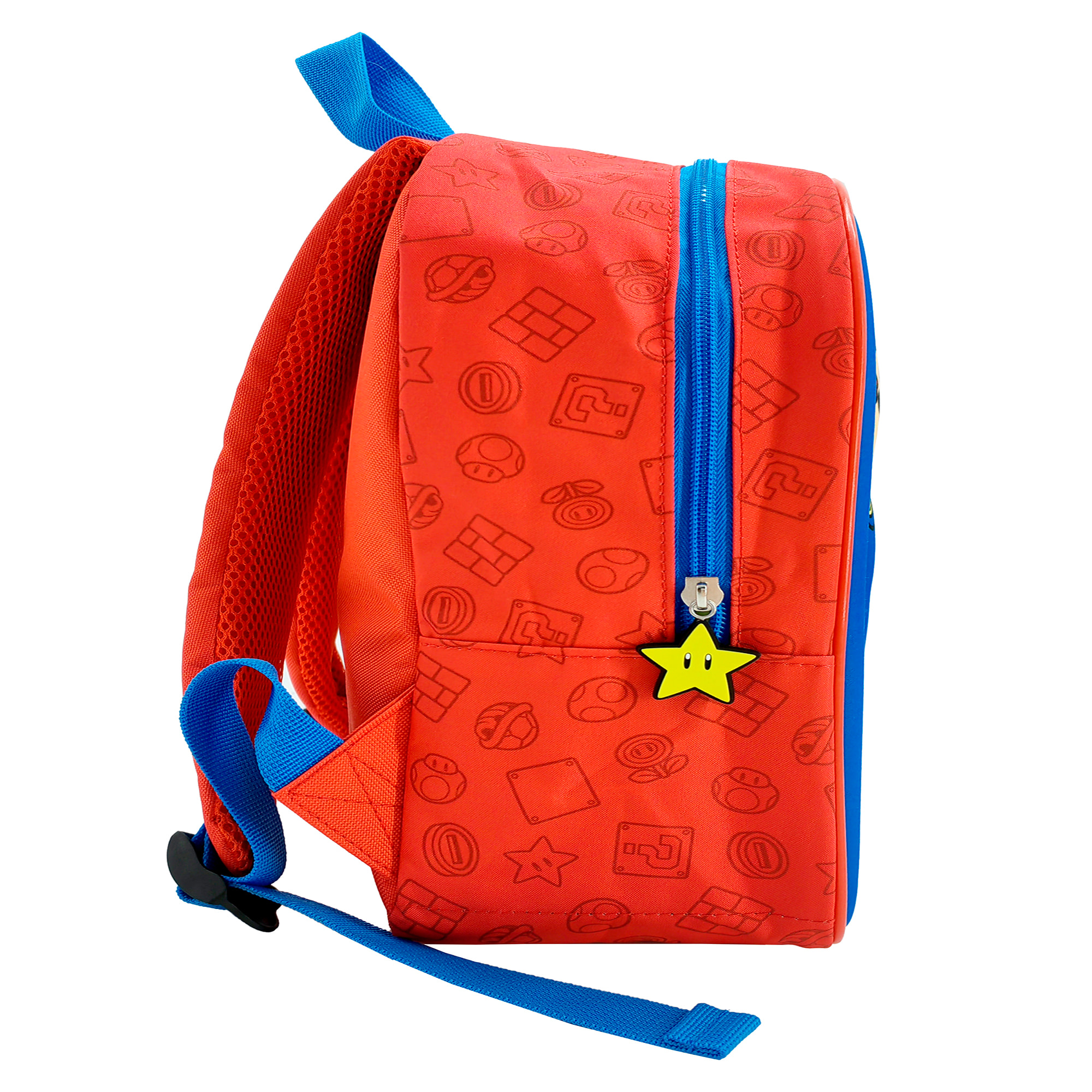 SuperMario Zaino per Scuola Materna 3D Eva. Schienale imbottito.