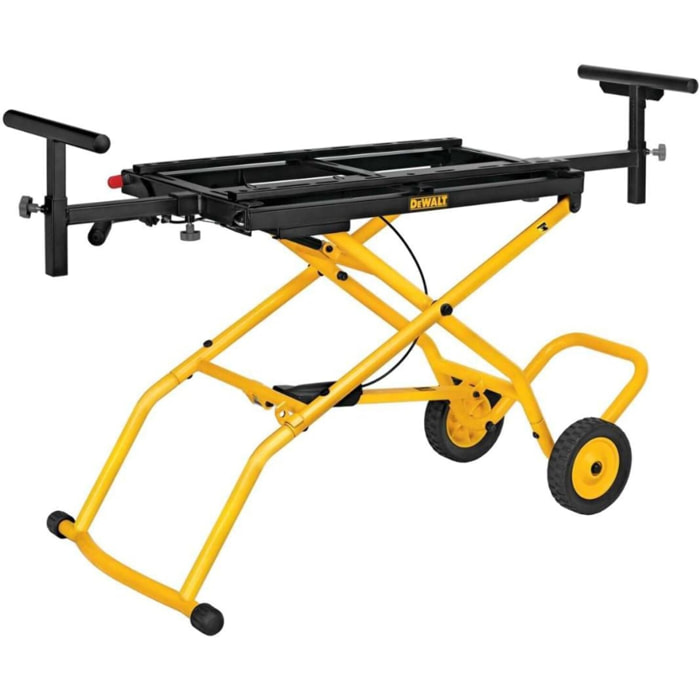 Piètement roulant pour scie à onglets - Charge max. 135 kg - DEWALT - DE7260-XJ