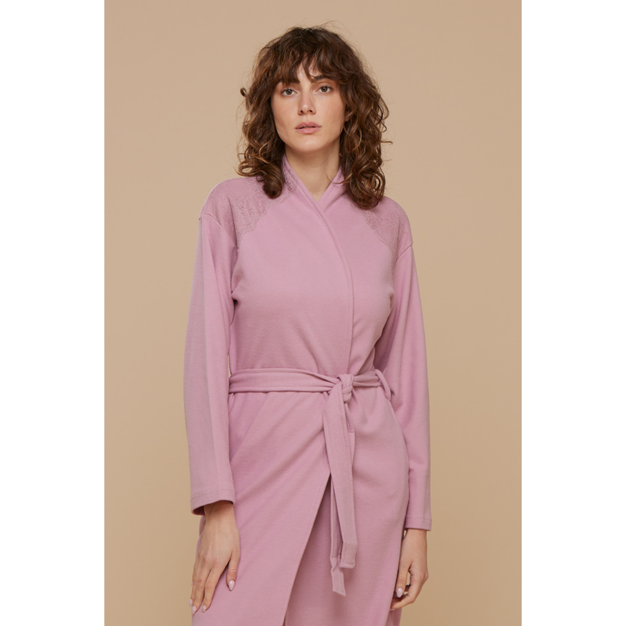 Vestaglia donna caldo cotone felpato carmen cross Noidinotte