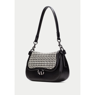 Bolso de Hombro  Negro 30cm x 18cm x 9cm