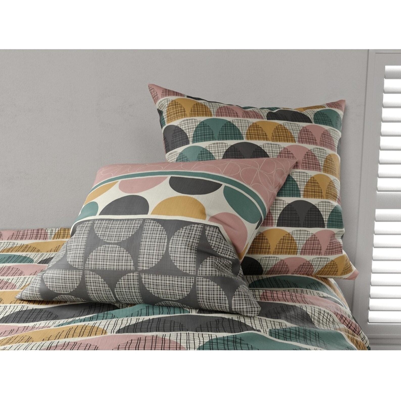 Parure Housse De Couette 100% coton 57fils Thanos