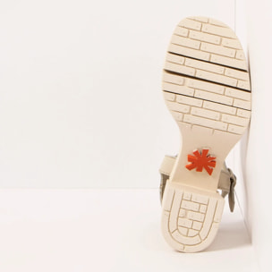 Sandalias con tacón 1991 NAPPA CREAM / EIVISSA color Cream