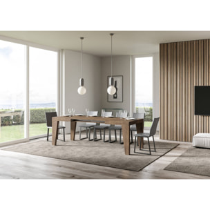 Tavolo allungabile 90x140/400 cm Naxy noce