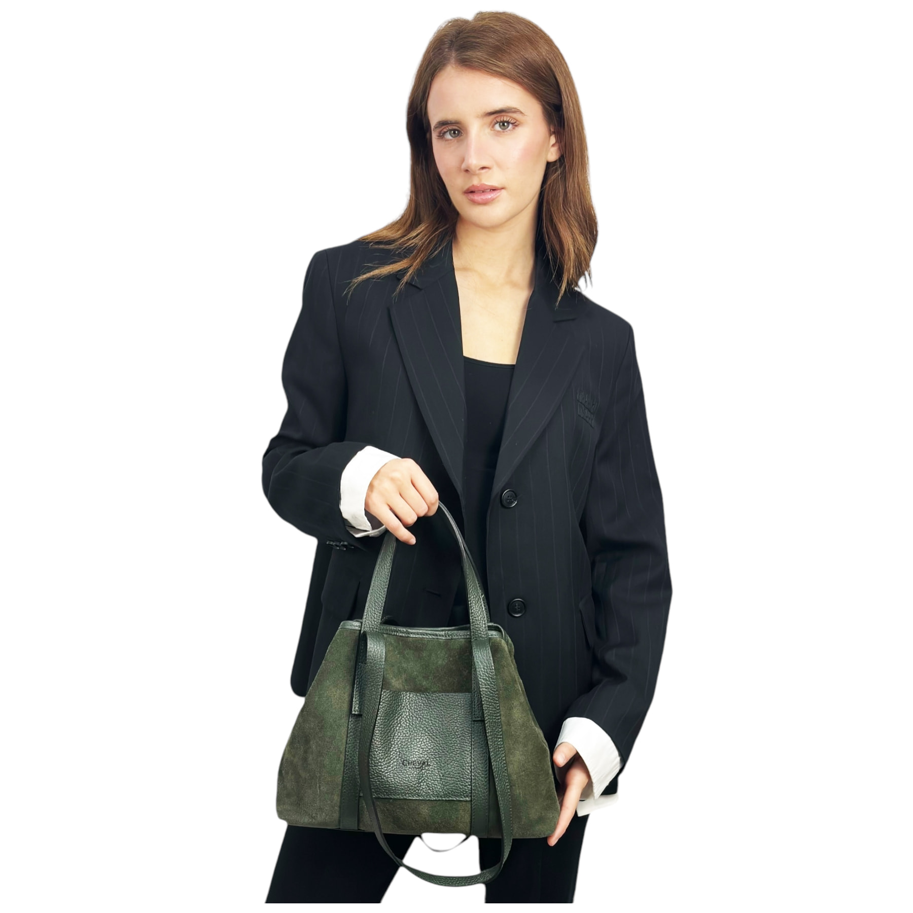 Bolso Hobo Cheval Firenze Formentera Mini F/W Verde Militar