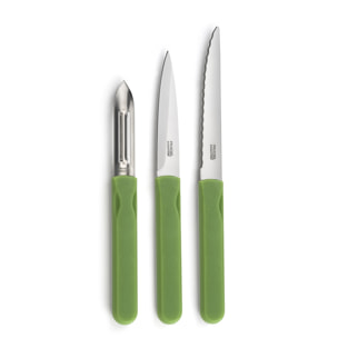 Energy Vert - Set de 12 pièces de petite coutellerie