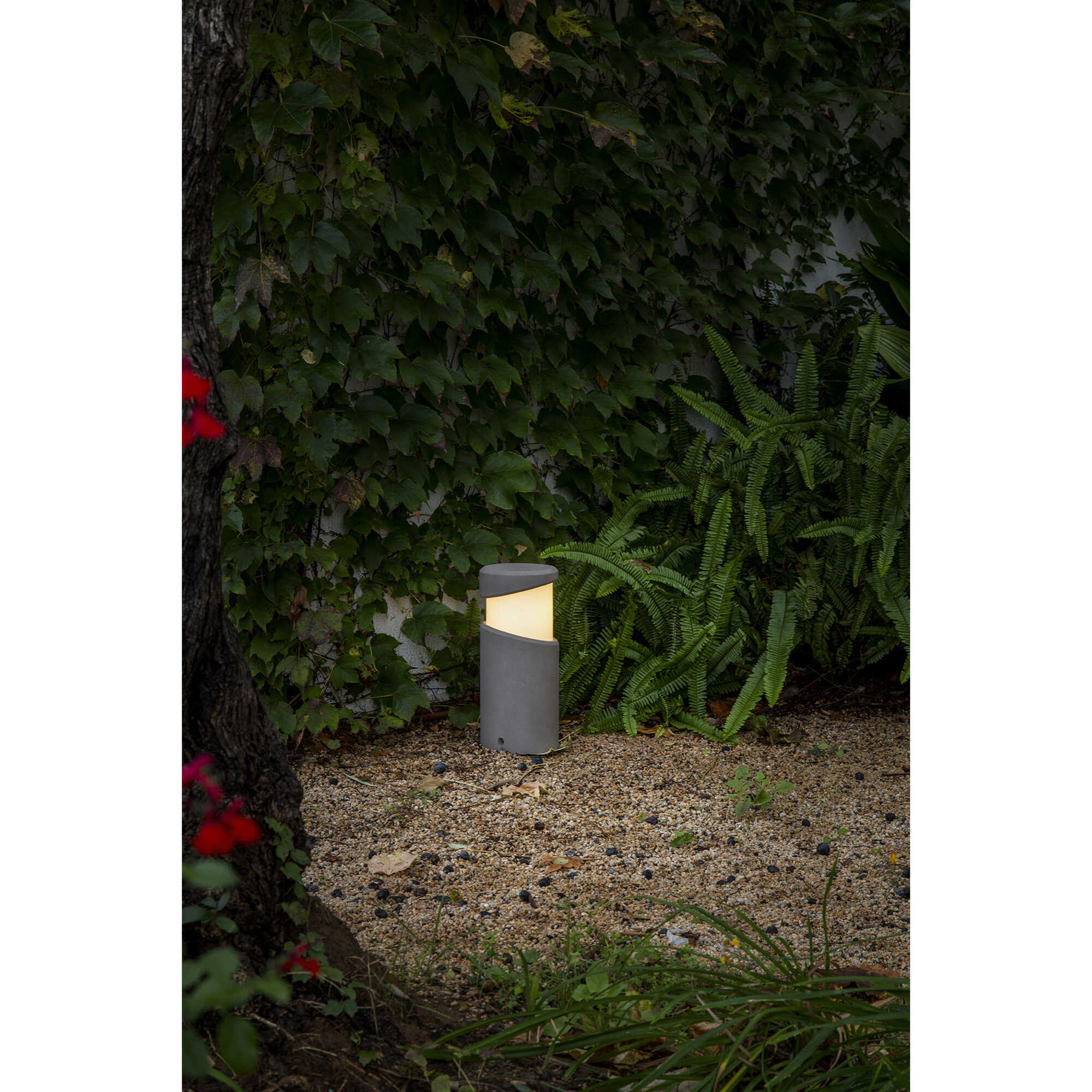 BLOCK Lampe balise/borne gris