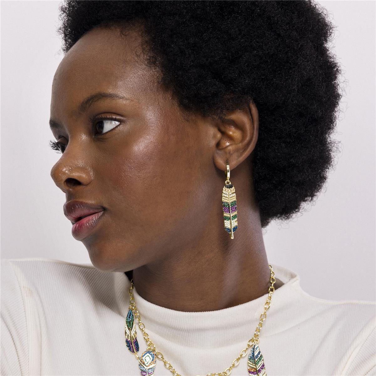 Pendientes Lux by Lux acabados oro 18k