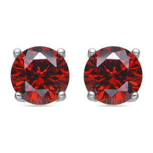 Pendientes Lux by Lux acabadoss en rodio