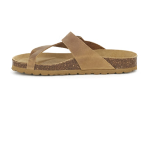 SANDALIA VALENCIA BABUNKERS MARRON