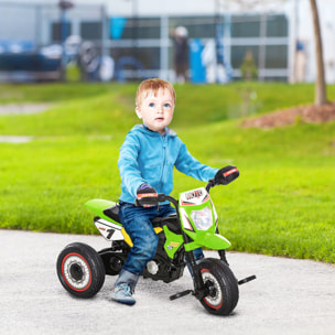 Moto Infantil con 3 Ruedas Verde