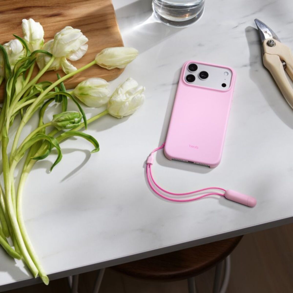 Coque BEATS iPhone 17 Pro Max MagsafeRose quartz