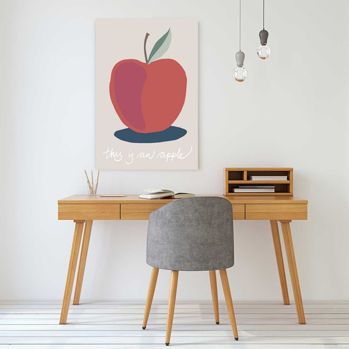 Tableau apple-pomme Toile imprimée