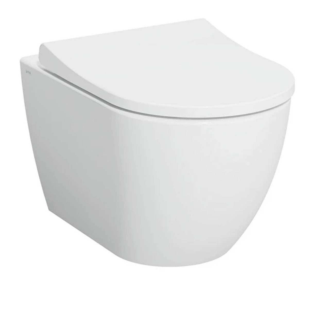Pack WC Bati-support Geberit Duofix + WC sans bride Vitra S60 + Abattant SoftClose + Plaque Blanche (S60Geb3)