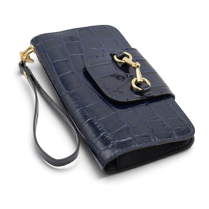 Pochette/Porta Documenti Cheval Firenze Rania Blu Notte