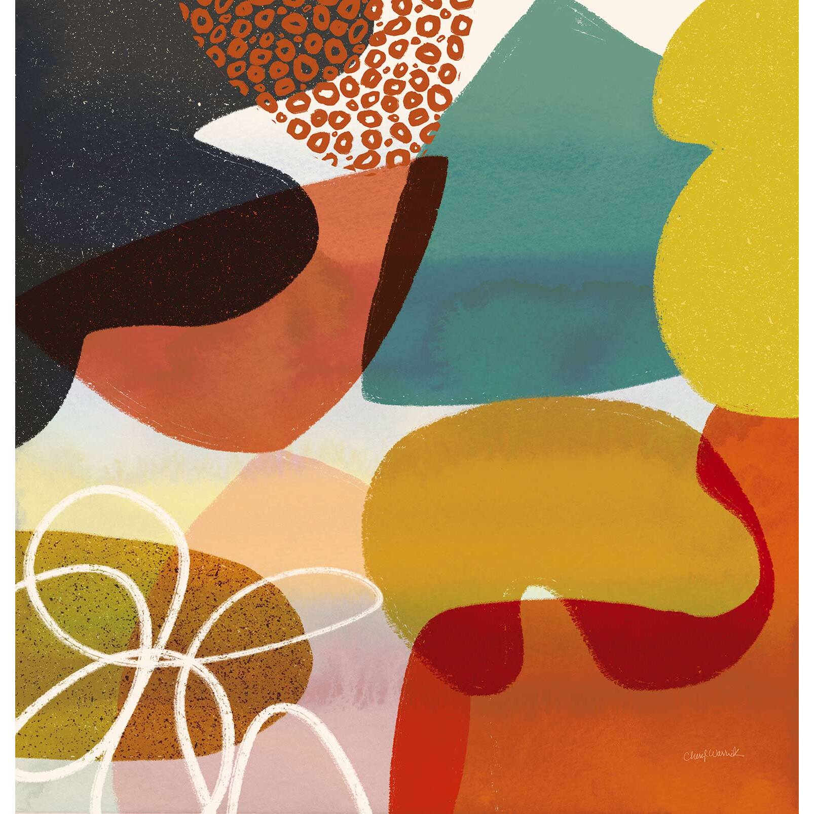 Papier peint  Explosion de Couleurs Intissé