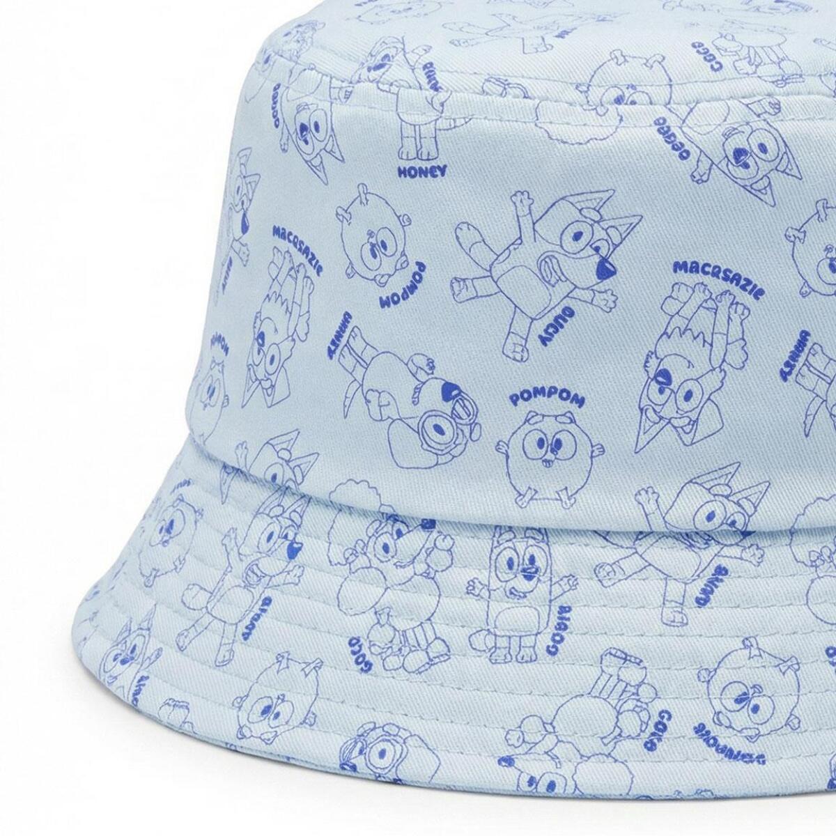 Gorro de Pescador Bluey - Color Azul Claro