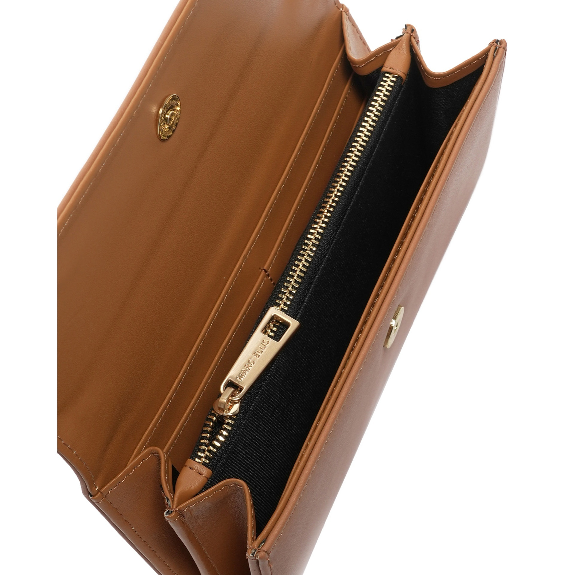 Portafoglio da donna - Modello False - 100% poliuretano - 19.0 x 11.0 x 2.5 cm