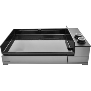 Plancha gaz FORGE ADOUR Premium Acier 60 NG à poser, 58.5x40.5 cm