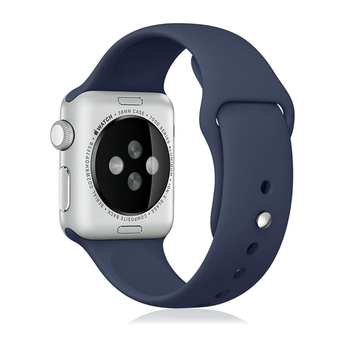 Correa de silicona compatible con Apple Watch de: 42/44/45/49mm Talla M/L