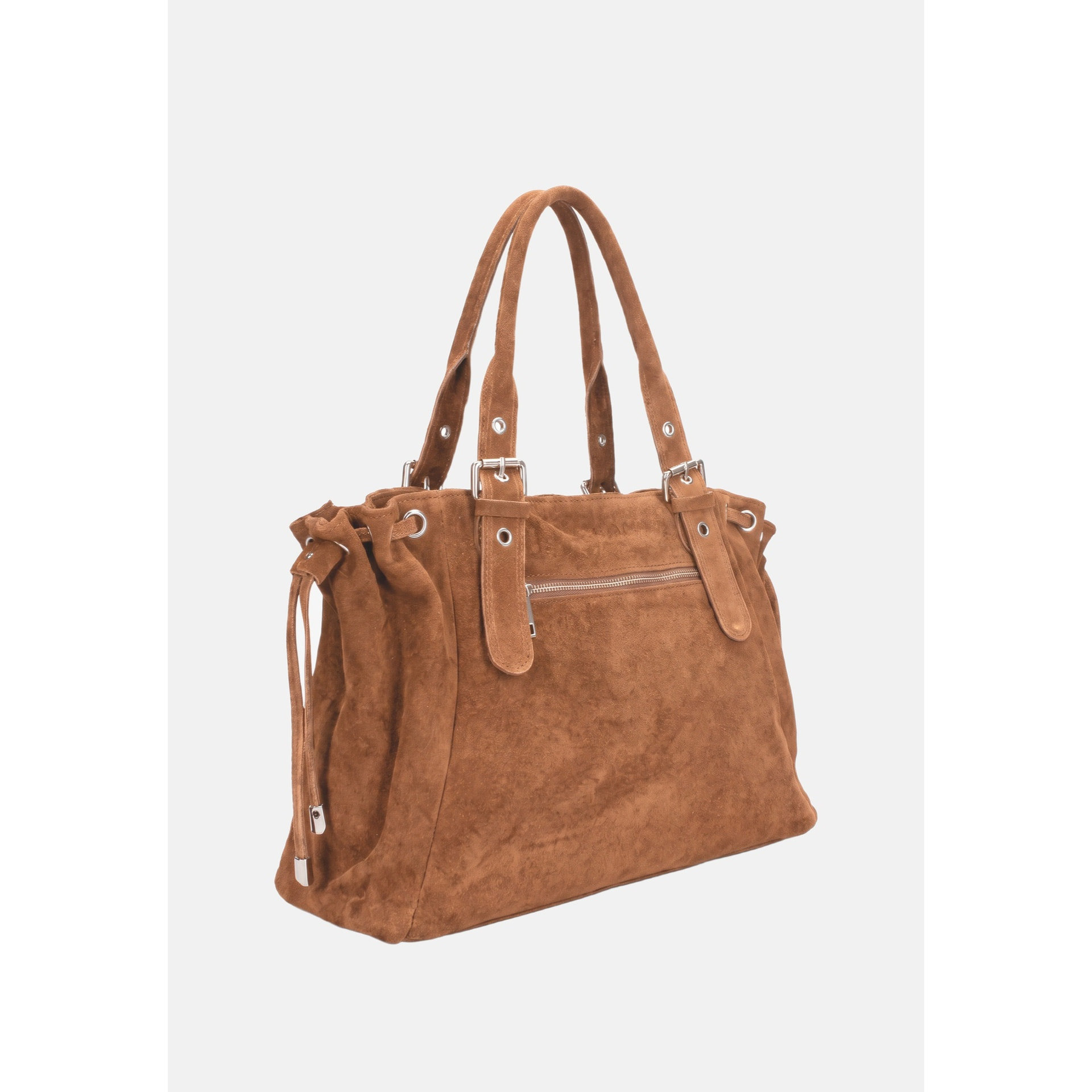 Borsa a mano da donna Made in Italy - Modello Celeste Plus - 100% pelle - 20.0 x 28.5 x 41.0 cm