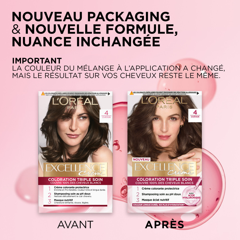 L'Oréal Paris Excellence Crème Coloration 3 Châtain Foncé