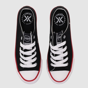 Deportivos de Tejido - Negro - Tacón: Bajo