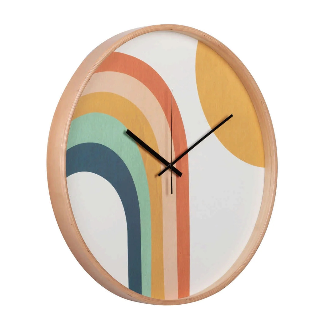 Reloj Pared Metal Natural 60x4,5x60 Cm