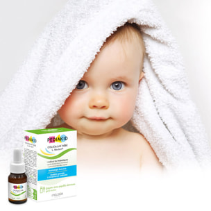 PEDIAKID - Colicillus Bébé - Suspension Huileuse à base de Lactobacillus Rhamnosus GG - Teneur Garantie 1 Milliard par Prise - Réduit les Contractions Abdominales - Goût Neutre - Lot de 2