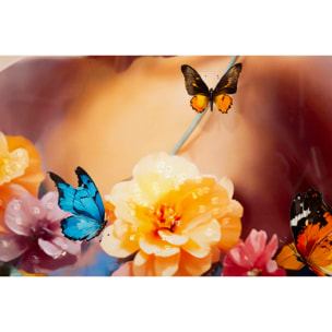 DIPINTO SU TELA LACCATO MARTY C/CORNICE -B- CM 62X4X92