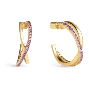 Orecchino X Lavande Placcato Oro