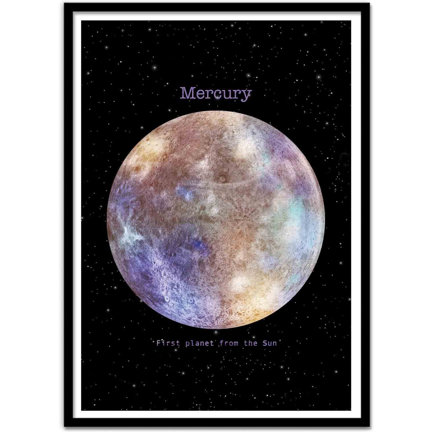 Affiche - Mercury - Terry Fan