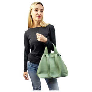 Borsa a mano Cheval Firenze Felis Verde Salvia