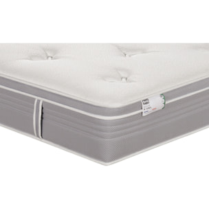 Matelas LE VISIONNAIRE 200x200, ressort ensachés, ferme, H27